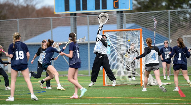 Jordan Murray is in goal for Cape.