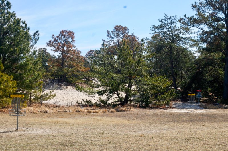 Most of the holes are now clear of fallen trees and debris.