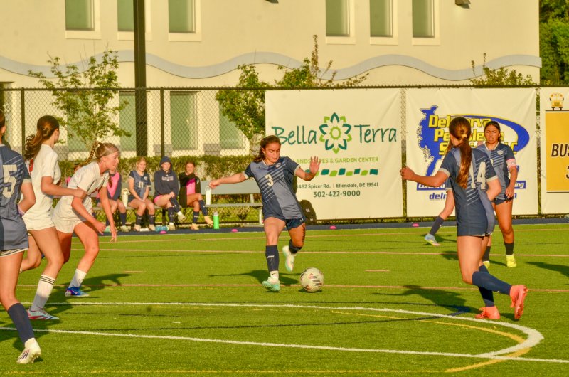 Seahawks freshman Patty Lara Nieto has a go from 25 yards out.
