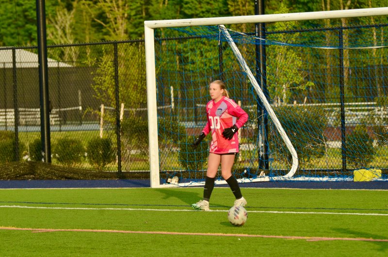Sussex Academy sophomore Ella Sprucebank picked up her fourth clean sheet in a row, seventh overall.