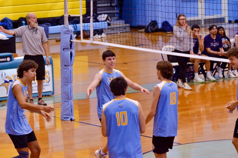 Cape celebrates earning a point.