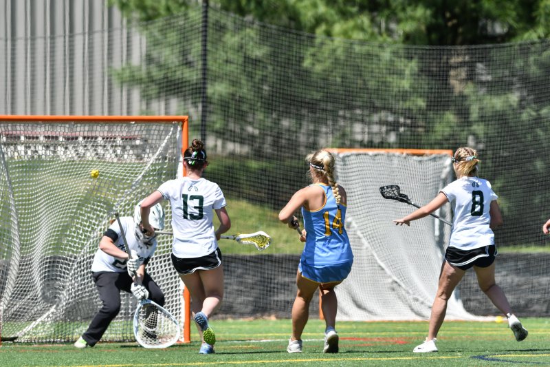 Meredith Frederick scores on a free-position shot.