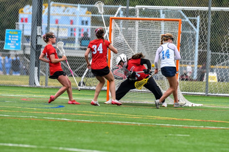 Mairead Rishko buries no-look goal.